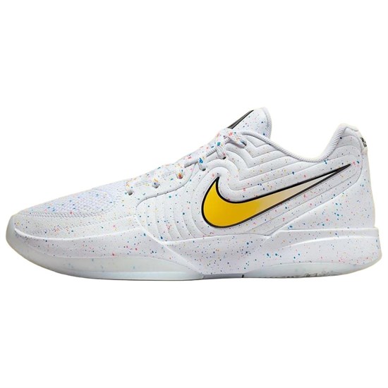 Nike Ja 2 Anti Slip Wear Resistant Low Top Basketball Shoes Men's White Yellow IF1606-100 - фото 608614