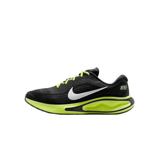 Nike Journey Run Low Top Running Shoes Men's Black Green HV3169-001 - фото 608635