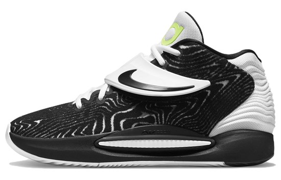 Nike Kd 14 Tb Black White Volt DA7850-001 - фото 608733