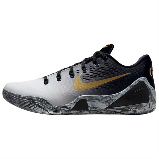 Nike Kobe 9 Protro EM 'Gift Of Mamba' Abrasion Resistant Breathable Low Top Basketball Shoes Men's Black FZ7333-001 - фото 609213
