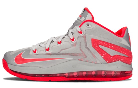 Nike LeBron 11 Low Laser Crimson 642849-001 - фото 609613