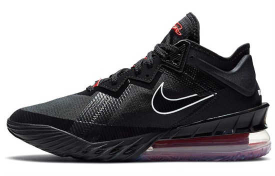 Nike LeBron 18 Low 'Bred' CV7562-001 - фото 609851