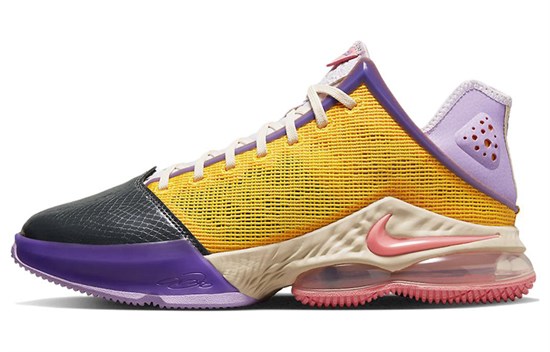 Nike LeBron 19 Low 'Mismatch' DO9829-500 - фото 609905