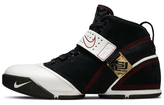 Nike LeBron 5 Black Crimson Black 317253-011 - фото 610007