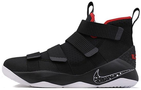 Nike LeBron Soldier Xi Ep 'Black White University Red' 897645-002 - фото 610110