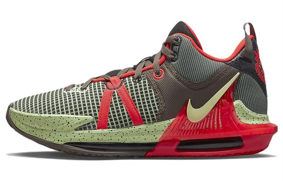 Nike LeBron Witness 7 EP 'Black Crimson Alligator' DM1122-001 - фото 610149