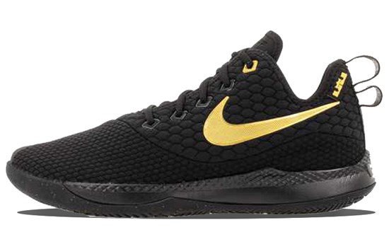 Nike LeBron Witness Iii Black Gold AO4433-003 - фото 610194