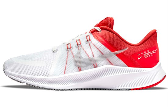 Nike Quest 4 White Chile Red DA1105-100 - фото 610807