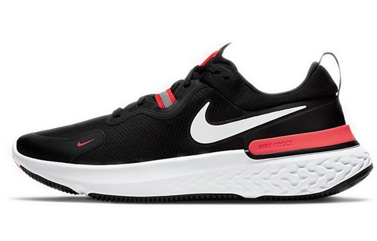 Nike React Miler Black Laser Crimson CW1777-001 - фото 610873