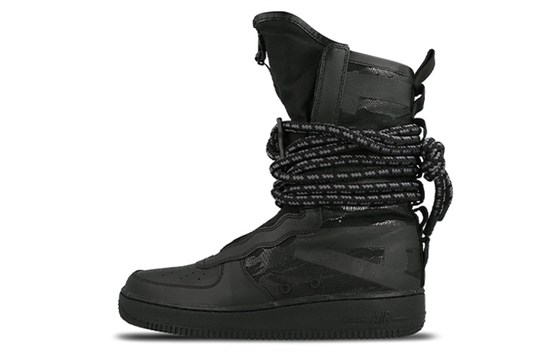Nike Sf Air Force 1 High Black Dark Grey AA1128-002 - фото 611467