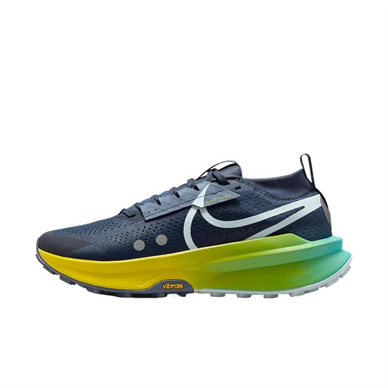 Nike Zegama 2 Abrasion Resistant Low Top Running Shoes Men's Glacier Blue FD5190-402 - фото 612027