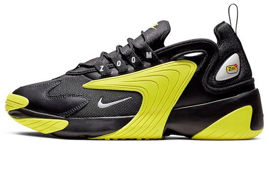 Nike Zoom 2K Black Dynamic Yellow AO0269-006 - фото 612045