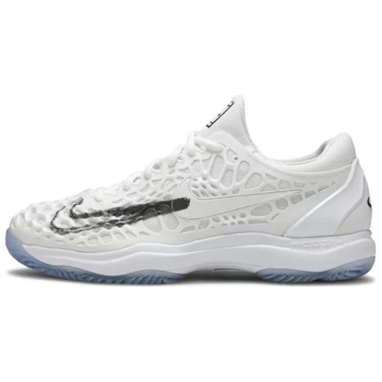Nike Zoom Cage 3 HC Anti Slip Wear Resistant Low Top Tennis Shoes Men's White 918193-105 - фото 612071