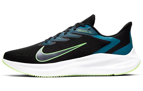 Nike Zoom Winflo 7 Black Valerian Blue CJ0291-004 - фото 612394