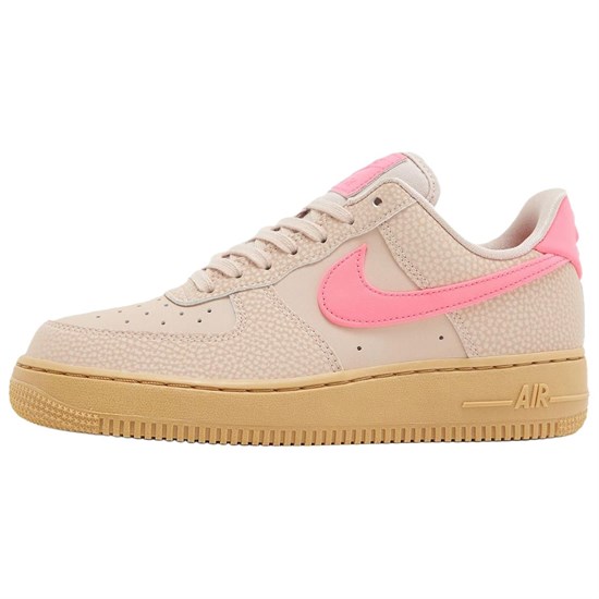 Nike Air Force 1 Anti Slip Wear Resistant Low Top Skateboard Shoes Women's Beige Pink IB1161-200 - фото 612658