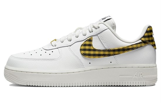 Nike Air Force 1 Low '07 'Gingham Yellow' Women's DZ2784-102 - фото 612822