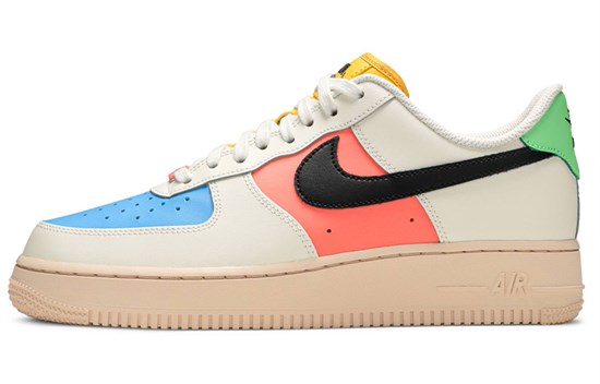 Nike Air Force 1 Low '07 Sail Multi Women's DJ5933-100 - фото 612867