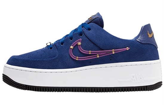 Nike Air Force 1 Sage Low Lx Deep Royal Blue Women's CI3482-400 - фото 613208