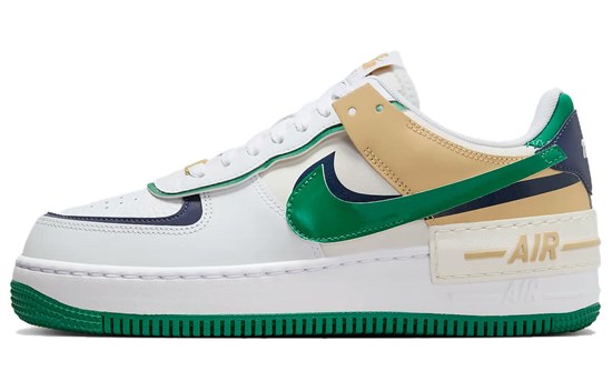 Nike Air Force 1 Shadow Malachite/Midnight Navy Women's DZ1847-102 - фото 613240