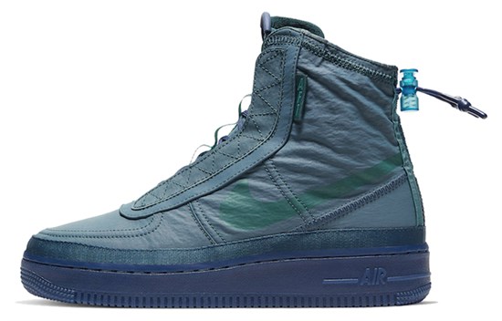 Nike Air Force 1 Shell Midnight Turquoise Women's BQ6096-300 - фото 613260