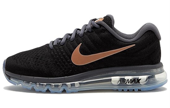 Nike Air Max 2017 Black Metallic Red Bronze Women's 849560-008 - фото 613507