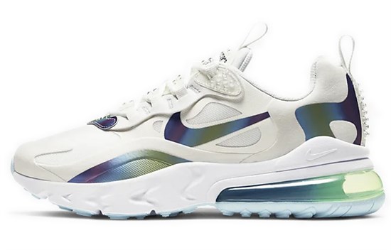 Nike Air Max 270 React Bubble Pack White GS CT9633-100 - фото 613577