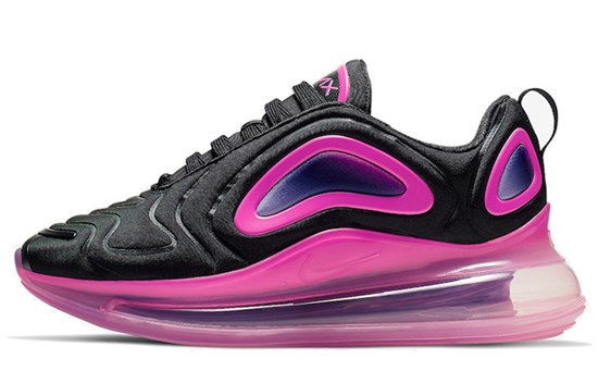 Nike Air Max 720 Black Laser Fuchsia GS AQ3196-007 - фото 613633