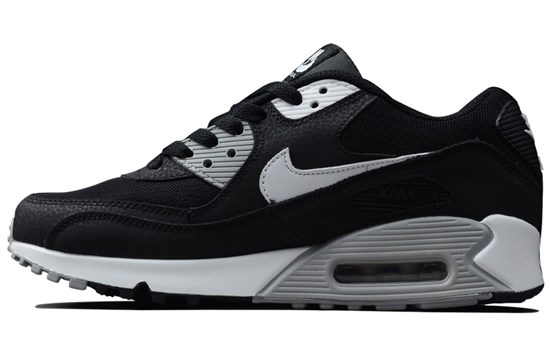 Nike Air Max 90 Essential Black Wolf Grey Women's 616730-012 - фото 613687