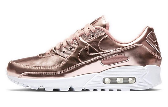 Nike Air Max 90 Metallic Rose Gold 2020 Women's CQ6639-600 - фото 613720