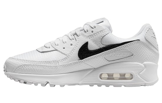 Nike Air Max 90 Snakeskin White Black Women's DZ5212-100 - фото 613755