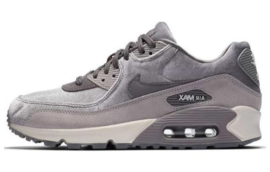 Nike Air Max 90 Velvet Gunsmoke Women's 898512-007 - фото 613775