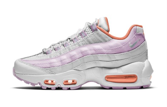 Nike Air Max 95 Recraft Light Violet Crimson Bliss GS CJ3906-009 - фото 613837