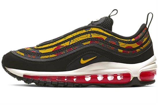 Nike Air Max 97 Floral Black Women's BV0129-001 - фото 613907
