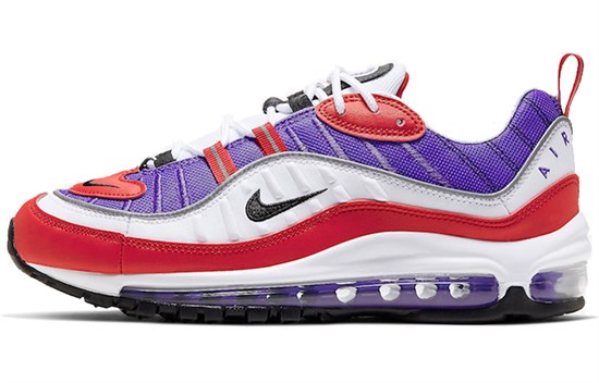 Nike Air Max 98 Psychic Purple University Red Women's AH6799-501 - фото 614018
