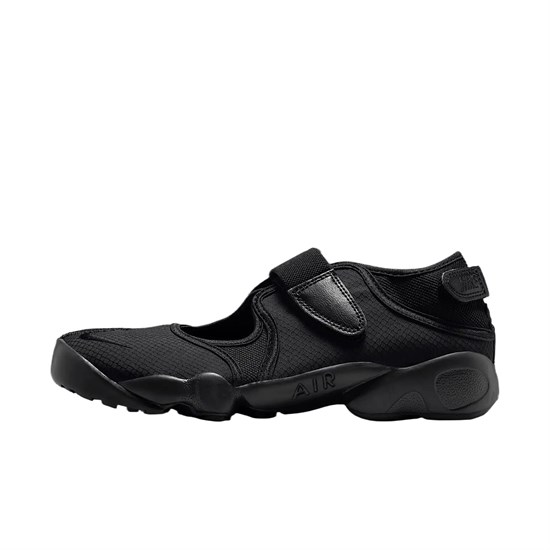 Nike Air Rift Low Top Running Shoes Women's Black DN1338-004 - фото 614837