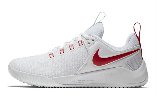 Nike Zoom HyperAce 2 White Universtiy Red Women's AA0286-106 - фото 615042