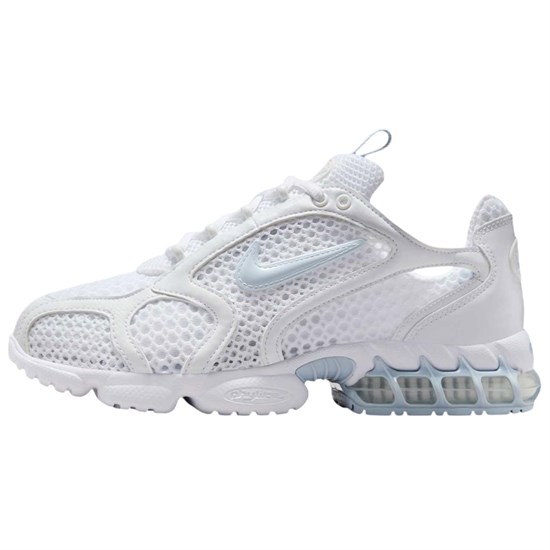 Nike Air Zoom Spiridon Cage 2 Anti Slip Wear Resistant Low Top Casual Shoes Women's White Blue IH2037-100 - фото 615204