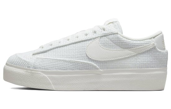 Nike Blazer Low Platform Woven Summit White Women's DN0744-100 - фото 615602