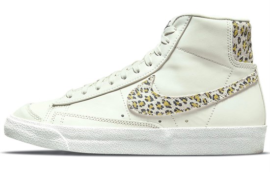 Nike Blazer Mid 77 Se Lemon Leopard Women's DH9633-100 - фото 615653