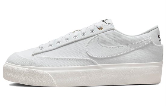 Nike Blazer Platform Low Canvas 'White' Women's DV7475-100 - фото 615732