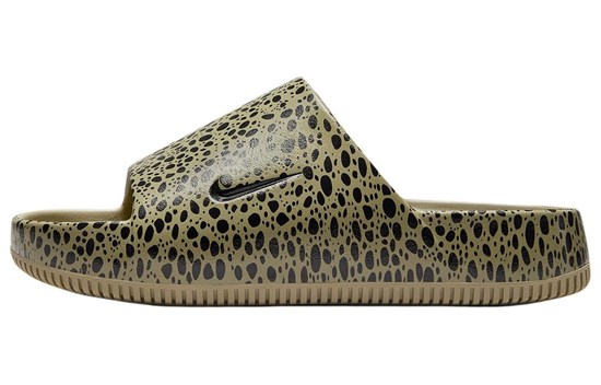 Nike Calm Slide 'Neutral Olive Safari' Women's HM5072-200 - фото 615782