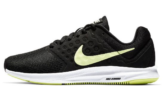 Nike Downshifter 7 Black/Green Women's 852466-012 - фото 616372