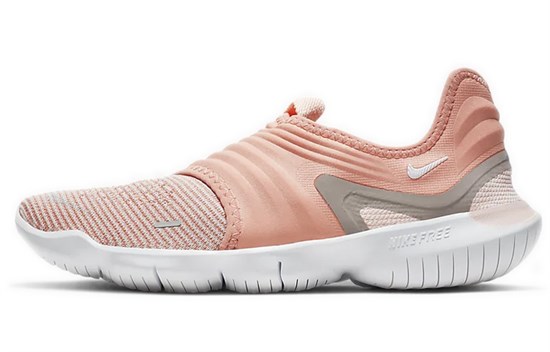 Nike Free Rn Flyknit 3.0 'Pink Quartz' Women's AQ5708-600 - фото 617054