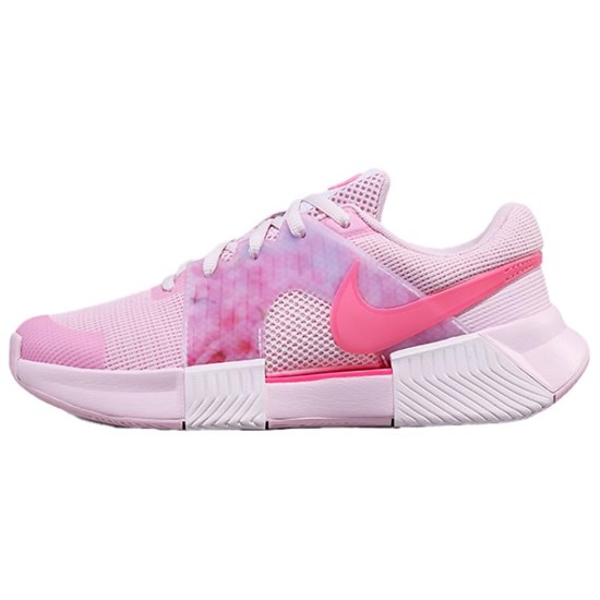Nike GP Challenge 1 Anti Slip And Wear Resistant Support Low Top Tennis Shoes Women's Pink HJ6643-601 - фото 617130