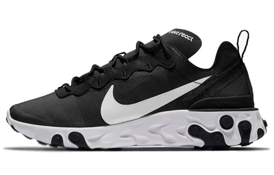 Nike React Element 55 Black White Women's BQ2728-003 - фото 617877