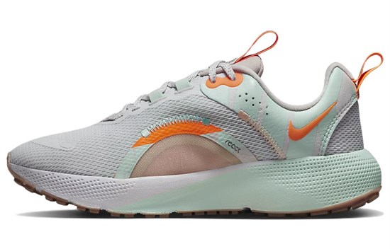 Nike React Escape Run 2 Premium 'Light Grey Orange' Women's DQ4363-001 - фото 617915