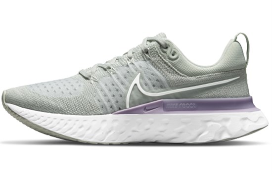 Nike React Infinity Run Flyknit 2 Light Silver Lilac Women's CT2423-005 - фото 617960