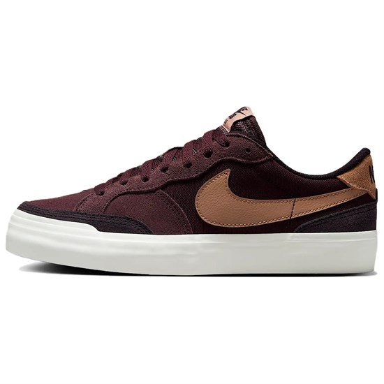 Nike SB Zoom Pogo Anti Slip Wear Resistant Low Top Skateboard Shoes Women's Deep Red FQ2935-600 - фото 618346