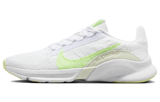 Nike SuperRep Go 3 Flyknit Next Nature 'White Lime Blast' Women's DH3393-106 - фото 618515