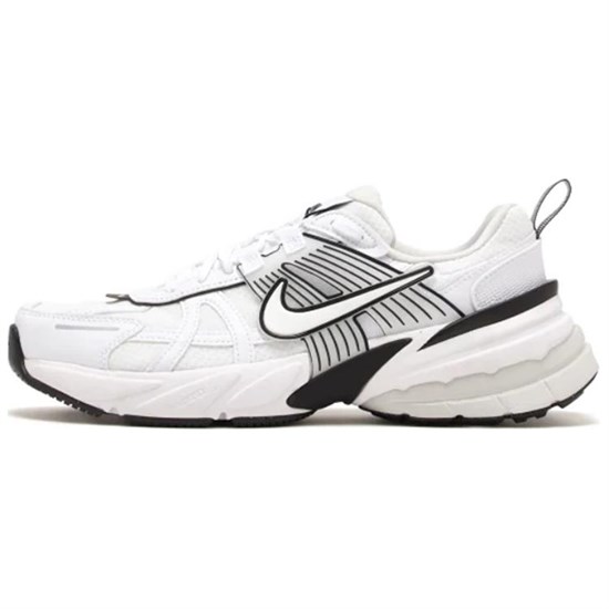 Nike V2K Run Anti Slip Wear Resistant Low Top Casual Running Shoes Women's White HF5342-100 - фото 618610